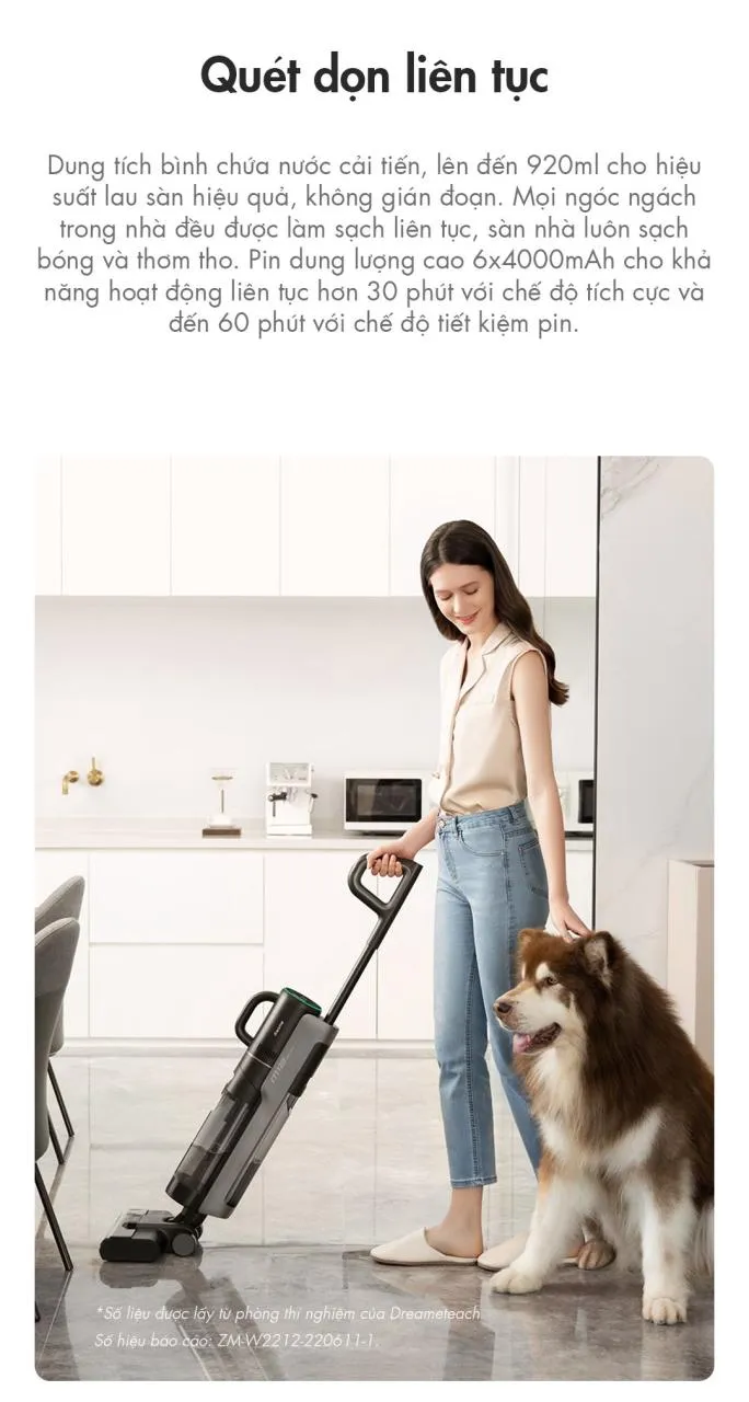 Máy Lau Sàn Kiêm Hút Bụi Cầm Tay Dreame M12 16 Máy Lau Sàn Kiêm Hút Bụi Cầm Tay Dreame M12