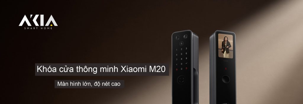 Khóa Cửa Thông Minh Xiaomi M20 Phiên Bản Mắt Mèo Màn Hình Lớn