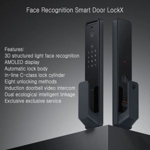 Khoá Thông Minh Xiaomi Smart Door Lock X - Nhận Diện Khuôn Mặt