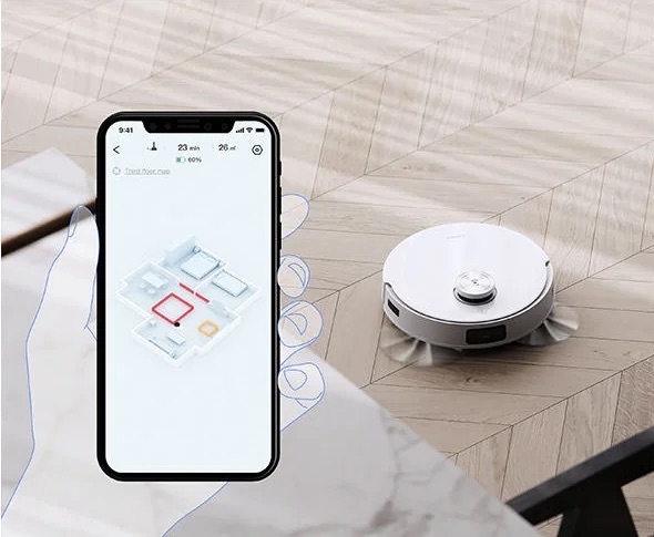 Robot Hút Bụi Lau Nhà Ecovacs Deebot T10 Omni - Akia Smart Home