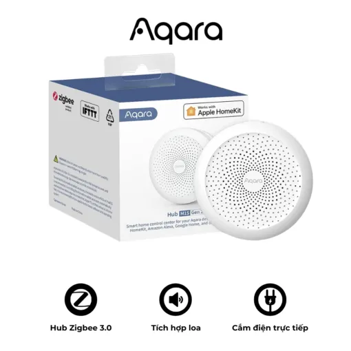 Bộ Điều Khiển Trung Tâm Tương Thích Aqara Hub M1S HM1S Quốc tế chính hãng - AKIA Smart Home