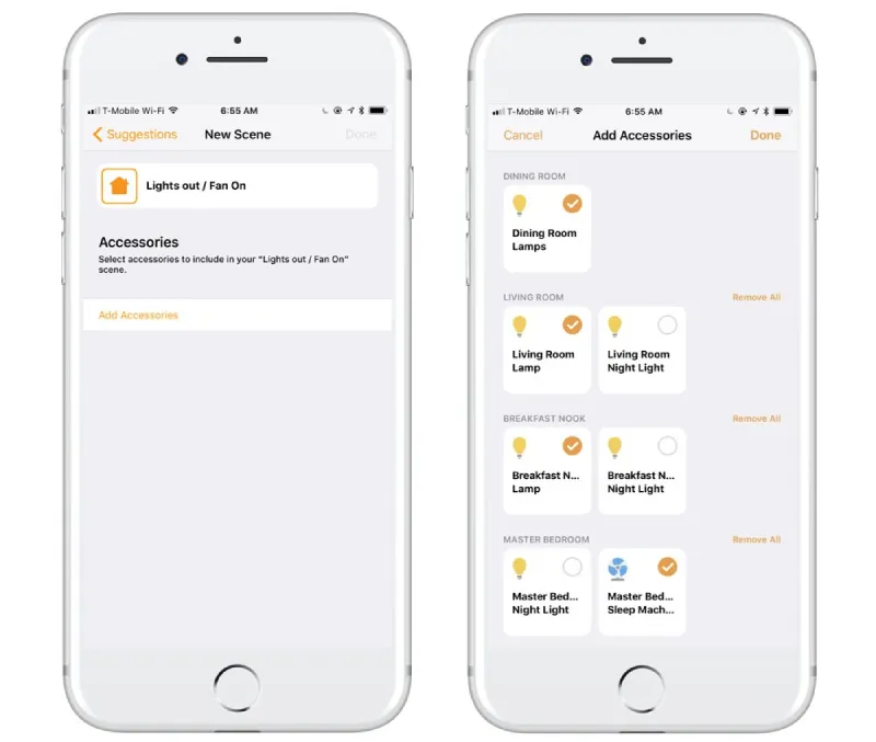 Đèn Trần Yeelight Arwen 450C Và 550C 7 Bạn Chỉ Cần Thực Hiện Một Vài Thao Tác Đơn Giản Là Có Thể Thiết Lập Hệ Thống Chiếu Sáng Vào App Apple Homekit