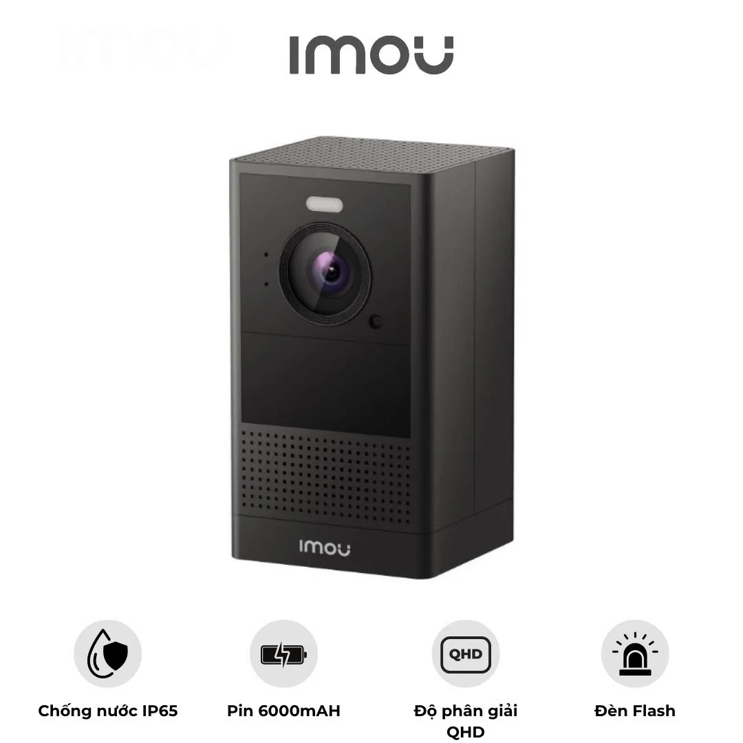 Camera Imou Cell 2 ngoài trời dùng pin 4MP IPC-B46LP - AKIA Smart Home