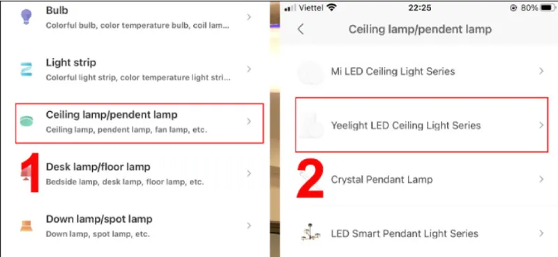 Đèn Bàn Đa Năng Yeelight 4-In-1 Rechargeable Desk Lamp 17 Chọn Biểu Tượng Đèn Trần Và Bấm Yeelight Led Ceiling Light Series.