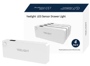 Bộ 4 Đèn Cảm Biến Yeelight Led Drawer Light A6 7 Đèn Cảm Biến Yeelight Led Drawer Light A6