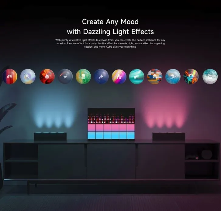 Đèn Thông Minh Yeelight Cube Smart Lamp 20 Đèn Thông Minh Yeelight Cube Smart Lamp