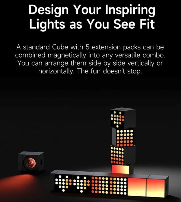 Đèn Thông Minh Yeelight Cube Smart Lamp 15 Đèn Thông Minh Yeelight Cube Smart Lamp