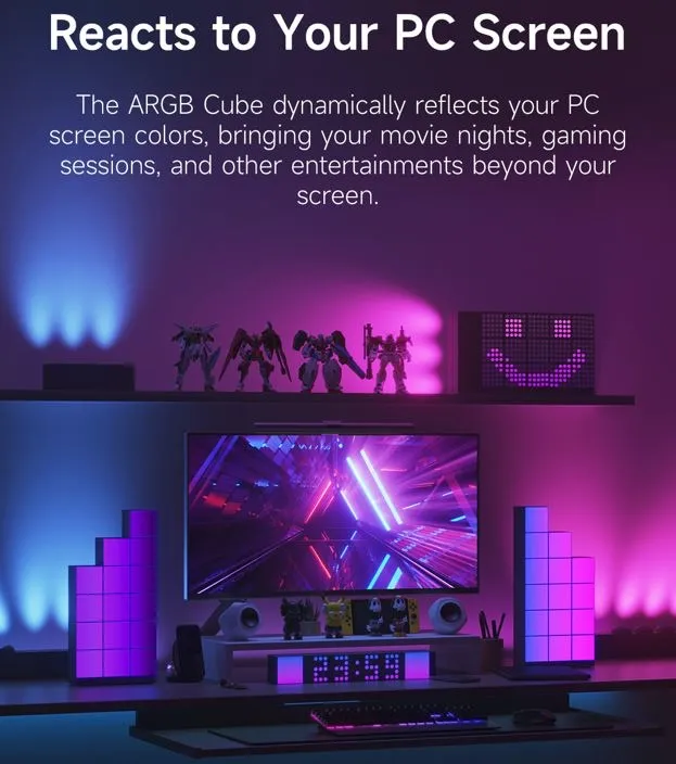 Đèn Thông Minh Yeelight Cube Smart Lamp 18 Đèn Thông Minh Yeelight Cube Smart Lamp