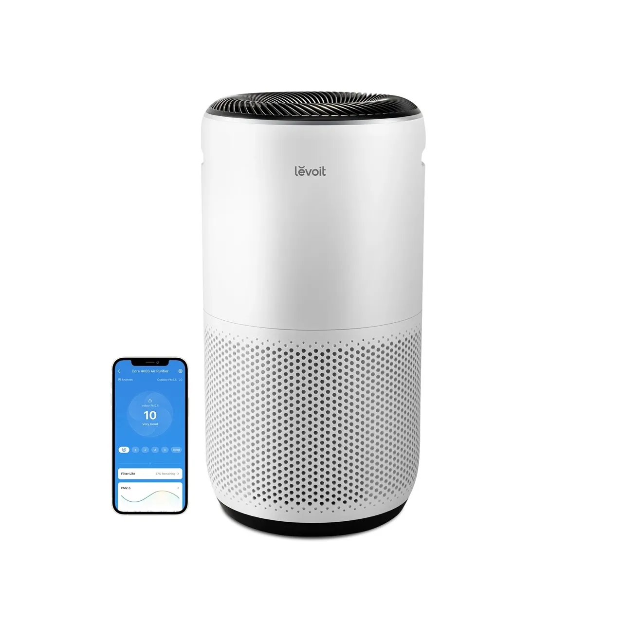Máy lọc không khí thông minh Levoit True HEPA Core 400S - AKIA Smart Home