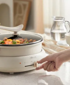 Nồi điện đa năng Bear DHG-C40T1 tháo rời, vệ sinh dễ dàng - AKIA Smart Home