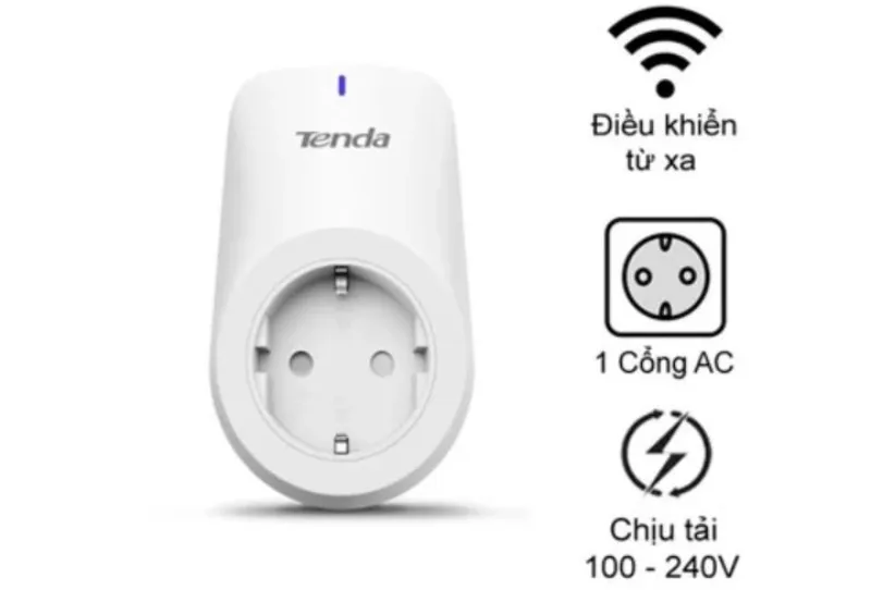 Ổ Cắm Wifi Thông Minh Akia 3500W 16A - Tuya Smart Plug Đo Điện Tiêu Thụ, Kết Nối App Smart Life 17 Ổ Cắm Thông Minh Tenda Sp