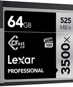 Thẻ Nhớ Lexar 3500X Cfast 2.0 Card 525Mbps, 64Gb | Lc64Gcrbap3500 - Akia Smart Home