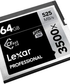 Thẻ nhớ Lexar 3500x CFast 2.0 Professional card 525mbpsThẻ nhớ Lexar 3500x CFast 2.0 card 525mbps, 64GB | LC64GCRBAP3500 - AKIA Smart Home