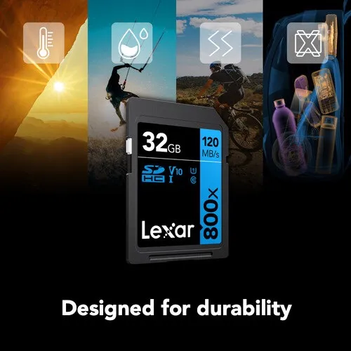Thẻ Nhớ Lexar Sdhc High-Performance 800X Uhs-I (Blue Series) 9 Thẻ Nhớ Lexar Sdhc High-Performance 800X Uhs-I (Blue Series) - Akia Smart Home