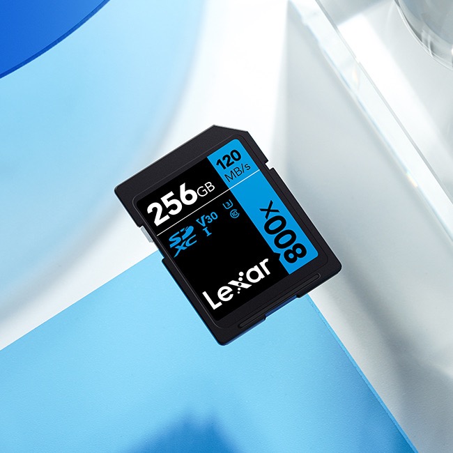 Thẻ Nhớ Lexar Sdhc High-Performance 800X Uhs-I (Blue Series) - Akia Smart Home