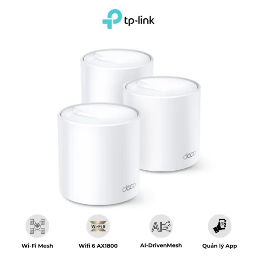 Wi-Fi Mesh TP-Link Deco X20 3 Pack AX1800 - AKIA Smart Home