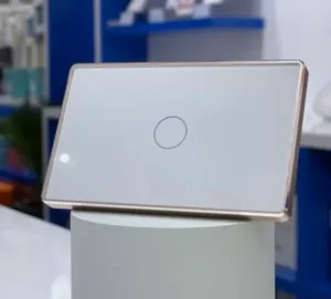 Top 10 Công Tắc Điện Thông Minh Điều Khiển Từ Xa Tốt Nhất 30 Công Tắc Cảm Ứng Tuya Zigbee Viền Nhôm – Kính Phẳng
