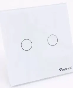 Công tắc thông minh Vconnex Wifi – không viền cao cấp – màu trắng