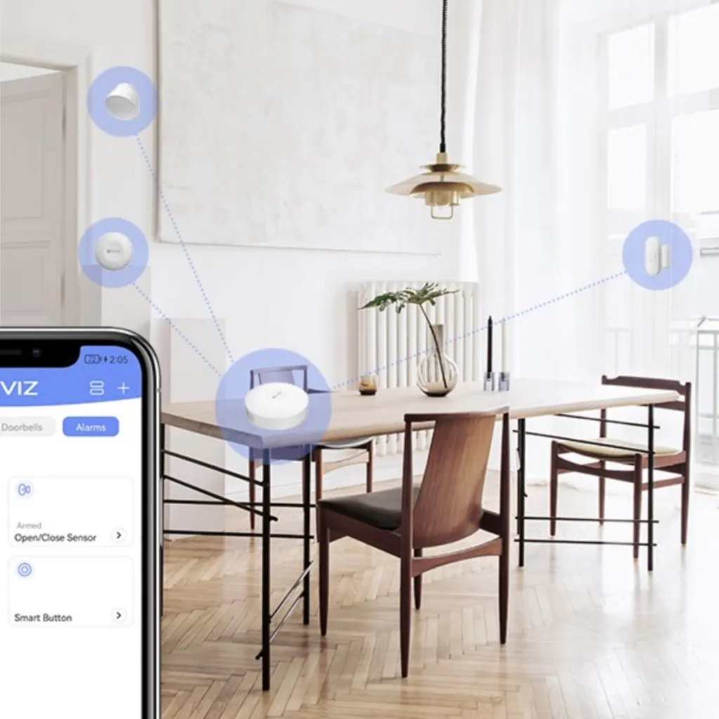 Bộ Điều Khiển Trung Tâm Ezviz A3 Home Gateway 8 Bộ Điều Khiển Trung Tâm Ezviz A3 Home Gateway - Akia Smart Home