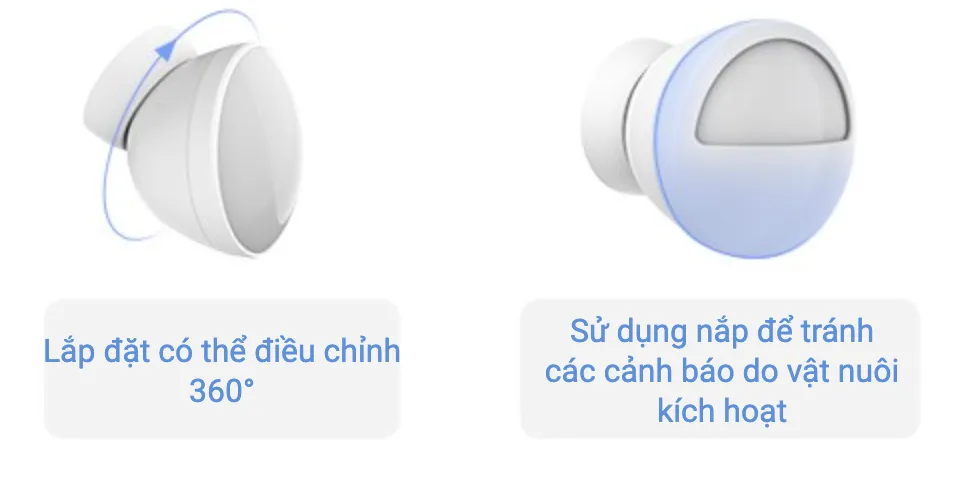 Cảm Biến Chuyển Động Ezviz T1C Pir Sensor 10 Cảm Biến Chuyển Động Ezviz T1C Pir Sensor
