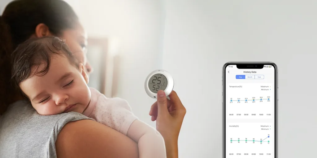 Cảm Biến Nhiệt Độ Ezviz T51C - Akia Smart Home Cảm Biến Nhiệt Độ Ezviz T51C - Akia Smart Home
