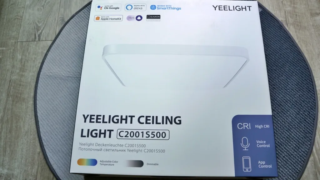 Đèn Ốp Trần Yeelight S500 Vuông Dòng S Series - Akia Smart Home Đèn Ốp Trần Yeelight S500 Vuông Dòng S Series - Akia Smart Home