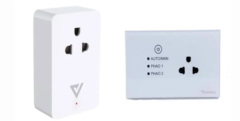 Ổ Cắm Wifi Thông Minh Akia 3500W 16A - Tuya Smart Plug Đo Điện Tiêu Thụ, Kết Nối App Smart Life 21 Ổ Cắm Phao Điện Chống Giật Vconnex