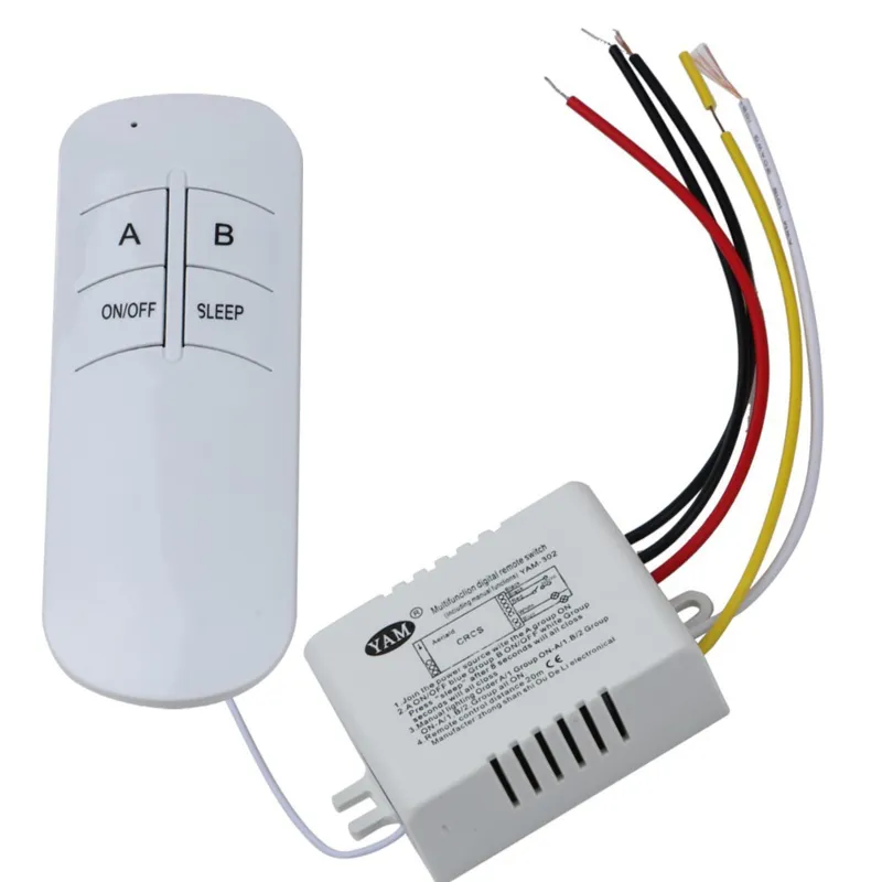 Top 10 Công Tắc Điện Thông Minh Điều Khiển Từ Xa Tốt Nhất 28 Công Tắc Sử Dụng Remote Màu Trắng Thanh Lịch Bao Gồm 1 Công Tắc Chính Và Một Remote Chạy Bằng Pin