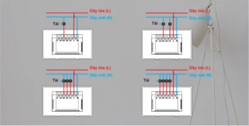 Top 10 Công Tắc Điện Thông Minh Điều Khiển Từ Xa Tốt Nhất 45 Một Số Sơ Đồ Đấu Nối Dây Công Tắc Điện Thông Minh Điều Khiển Từ Xa