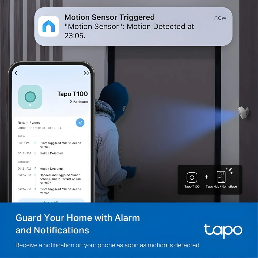Cảm Biến Chuyển Động Tapo T100 11 Cảm Biến Chuyển Động Tapo T100