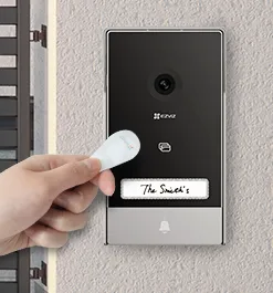 Chuông cửa có hình Ezviz HP7 2K mở cửa từ xa | AKIA