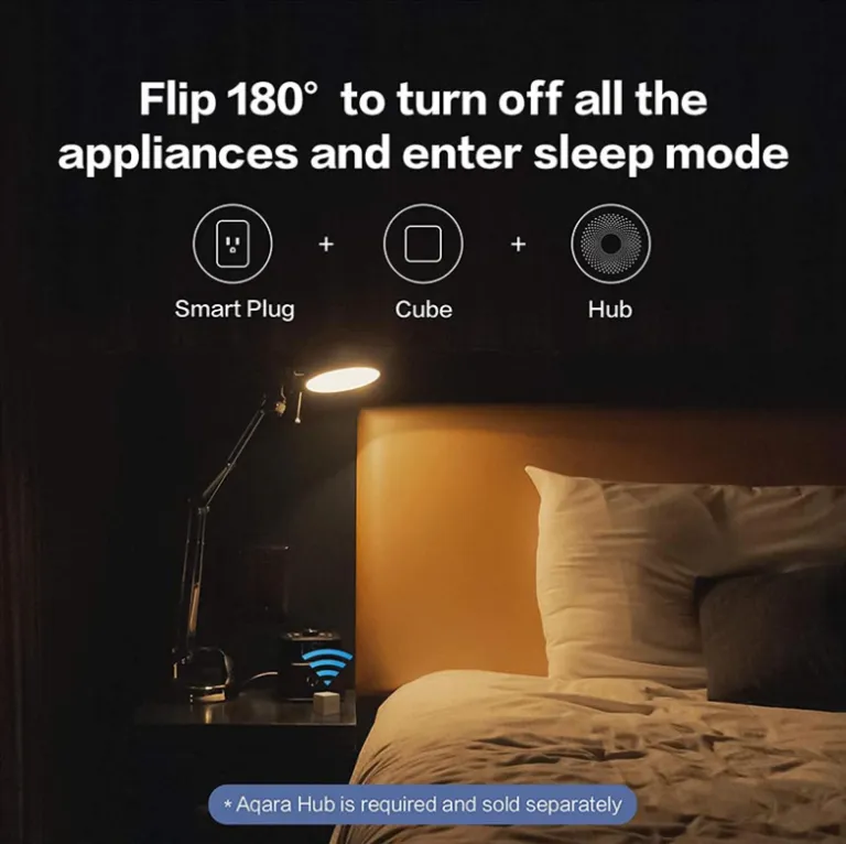 Công Tắc Thông Minh Aqara Cube T1 Pro – Điều khiển không dây Homekit | AKIA