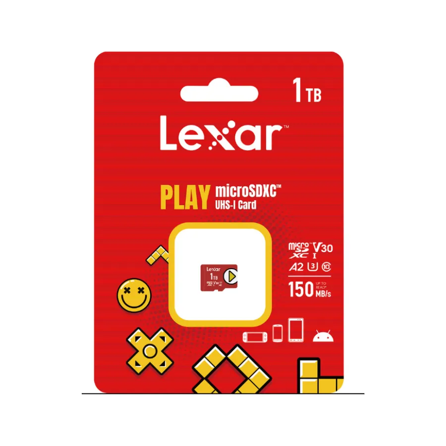 Thẻ nhớ Lexar PLAY 1TB microSDXC UHS-I-Card tương thích với Nintendo Switch - AKIA Smart Home