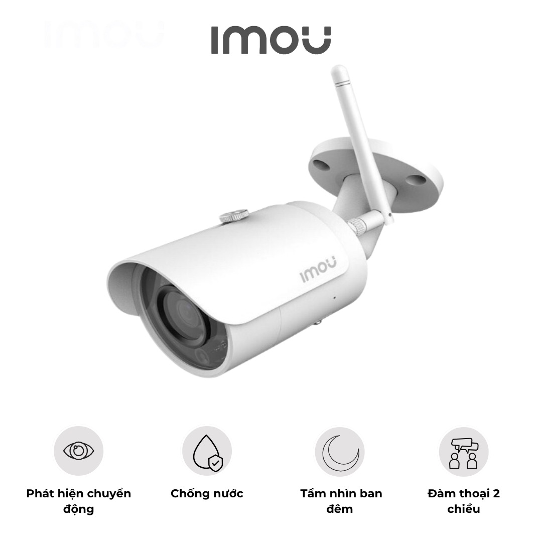 Camera Ngoài Trời Imou Bullet Pro 3MP/5MP