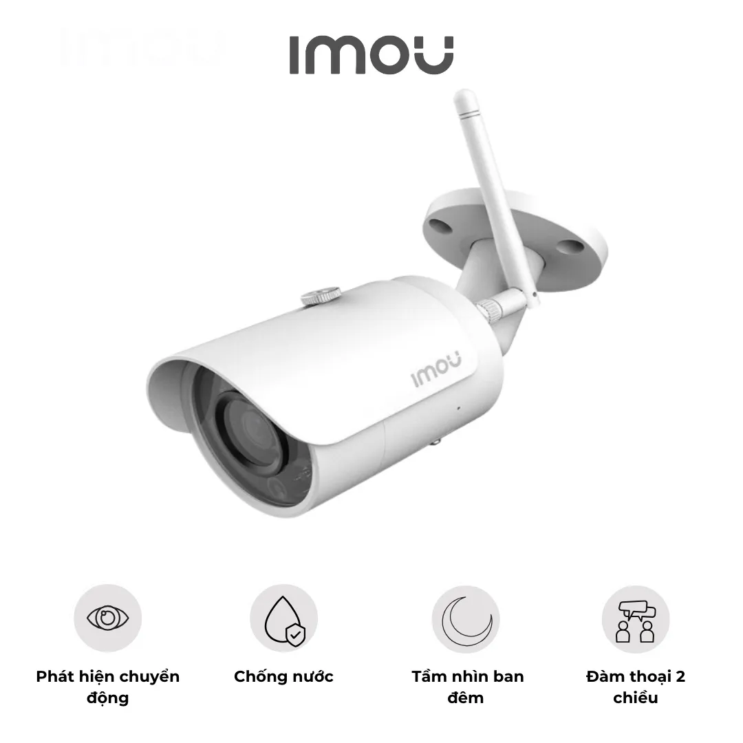 Camera Ngoài Trời Imou Bullet Pro 3MP/5MP