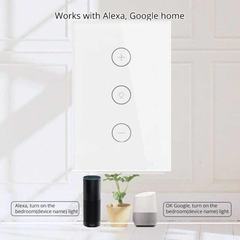 Công Tắc Hẹn Giờ Tắt Mở Đèn Bạn Có Thể Kết Nối Với Alexa Hoặc Google Home Để Điều Khiển Bằng Giọng Nói Khá Linh Hoạt