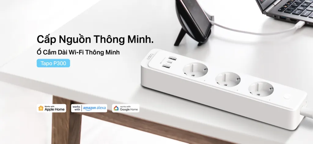 Ổ Cắm Dài Thông Minh Tapo P300 - Akia Smart Home Ổ Cắm Dài Thông Minh Tapo P300 - Akia Smart Home