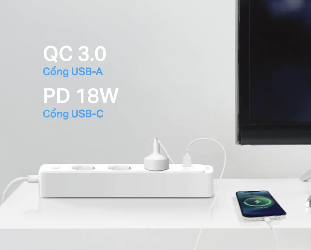 Ổ Cắm Dài Thông Minh Tapo P300 7 Ổ Cắm Dài Thông Minh Tapo P300 - Akia Smart Home