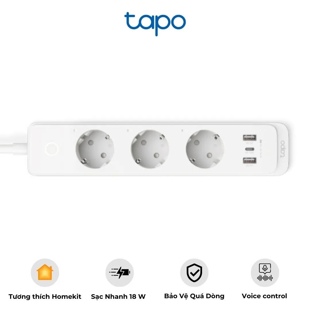 Ổ cắm dài thông minh Tapo P300 - AKIA Smart Home