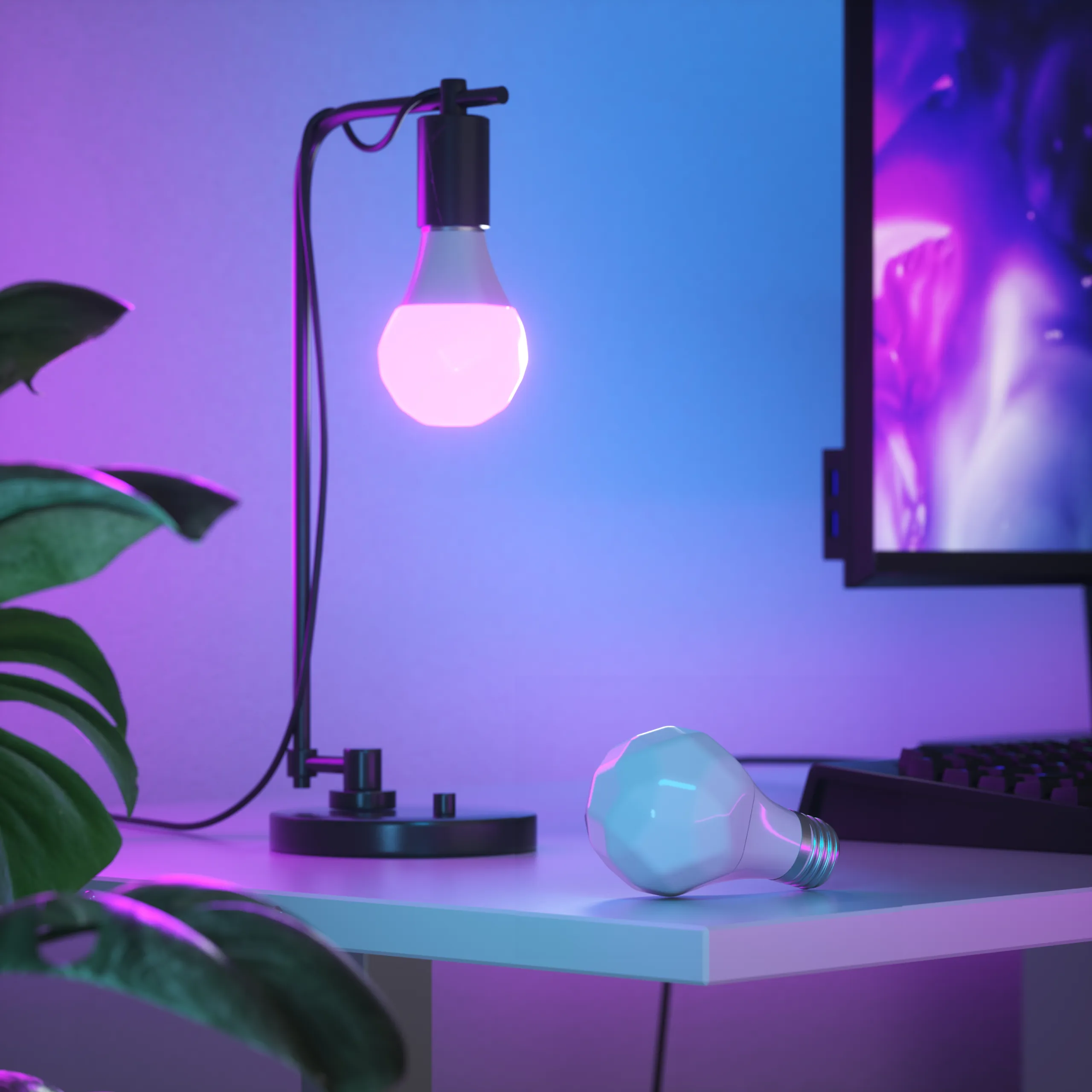Bóng Đèn Thông Minh Nanoleaf Essentials Bulbs 8 Bóng Đèn Thông Minh Nanoleaf Essentials Bulbs
