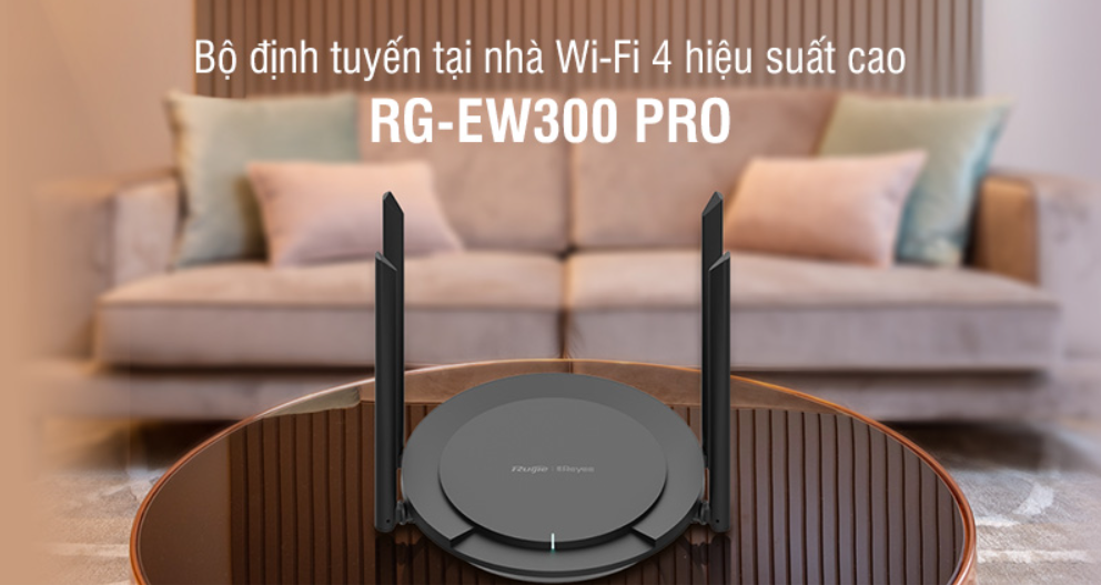 Bộ Phát Wifi Ruijie Rg-Ew300 Pro 300Mbps