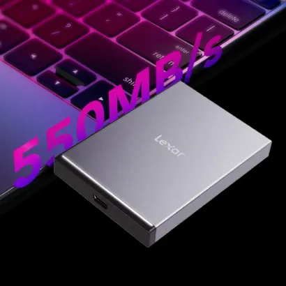Ổ Cứng Di Động Lexar Sl210 550Mb/S 10 Ổ Cứng Di Động Lexar Sl210 550Mb/S