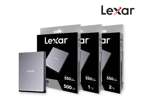 Ổ Cứng Di Động Lexar Sl210 550Mb/S 8 Ổ Cứng Di Động Lexar Sl210 550Mb/S