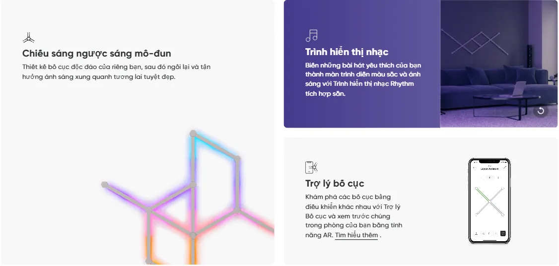 Đèn Thông Minh Nanoleaf Lines 8 Đèn Thông Minh Nanoleaf Lines
