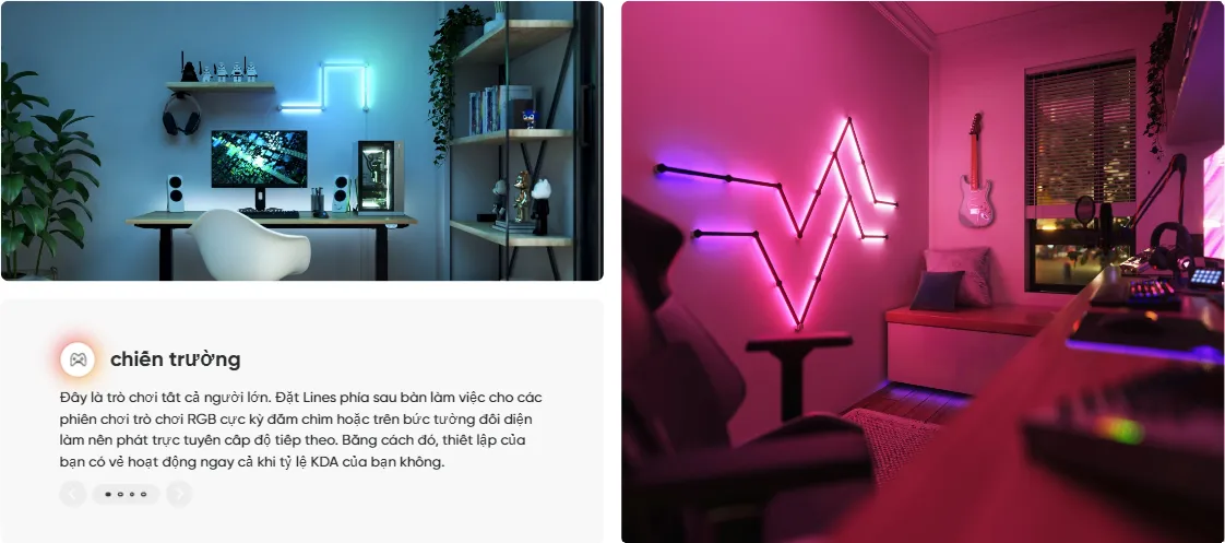 Đèn Thông Minh Nanoleaf Lines 9 Đèn Thông Minh Nanoleaf Lines