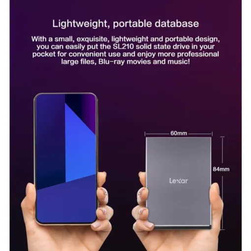 Ổ cứng di động Lexar SL210 550MB/S