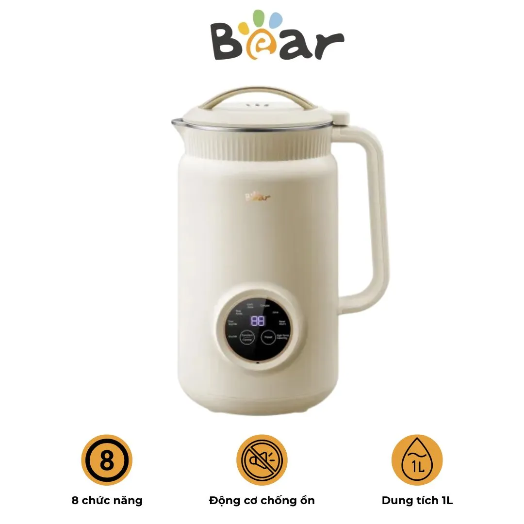 Máy làm sữa hạt Bear DJJ-D06W5 đa năng