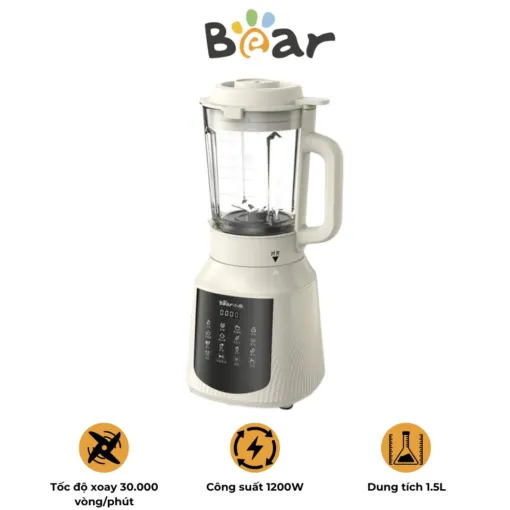Máy làm sữa hạt đa năng Bear PBJ-C16Q8 dung tích 1.5L