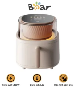 Nồi chiên không dầu Bear QZG-F15G1 dung tích 6L