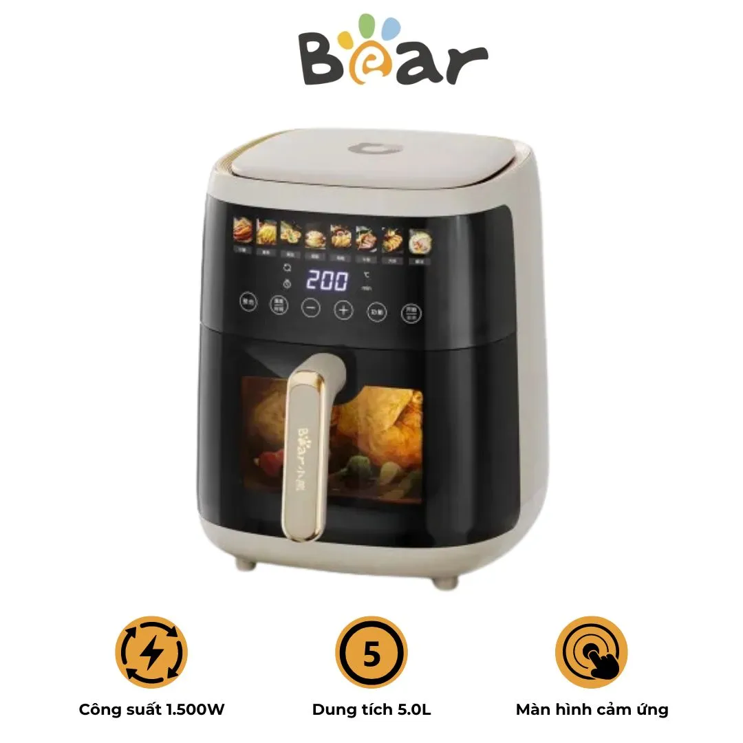 Nồi chiên không dầu Bear QZG-F15H1 (5 lít)
